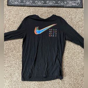 Long Sleeve Colorful Nike Tshirt